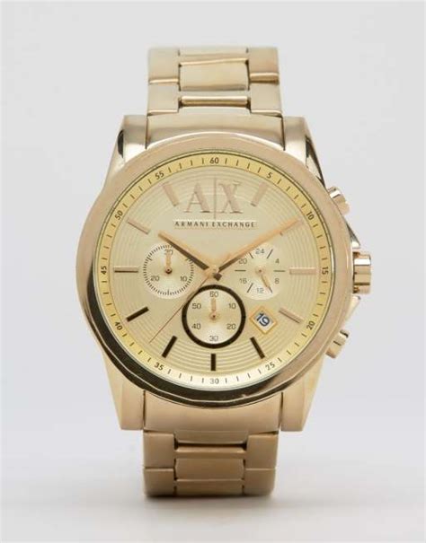armani gold watch replica